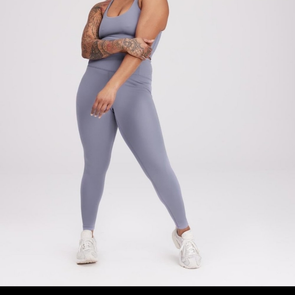 Girlfriend Collective FLOAT Ultralight Leggings in Sea Glass Medium